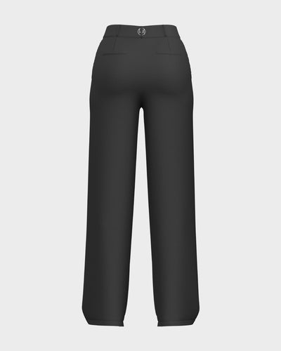Womens Tailored Pants - Black